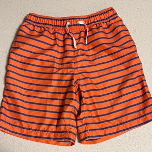 Hanna Andersson Orange and Blue Shorts